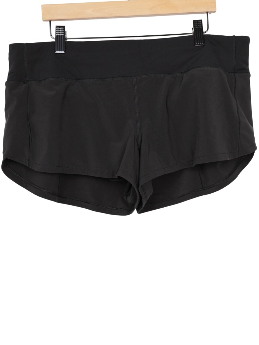 Lululemon Speed Up Short 2.5 Black Size 10 Running Athletic Shorts